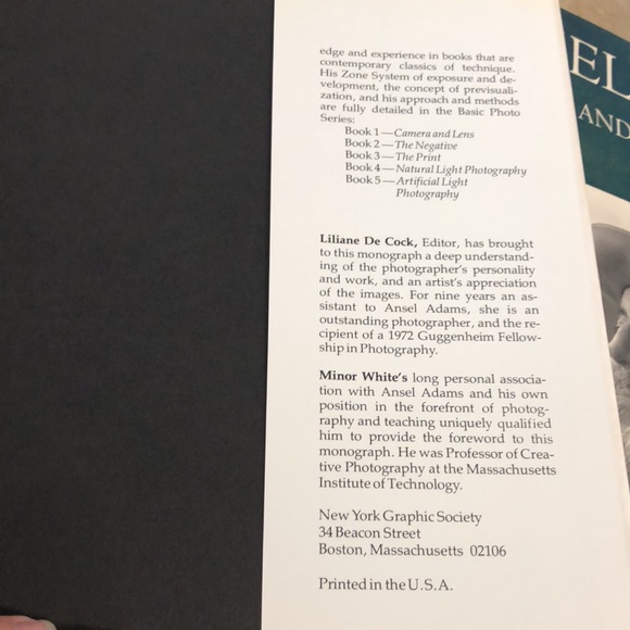 Vintage 2nd Edition Collection of Ansel Adams Book 1972 - Picture 4 of 7